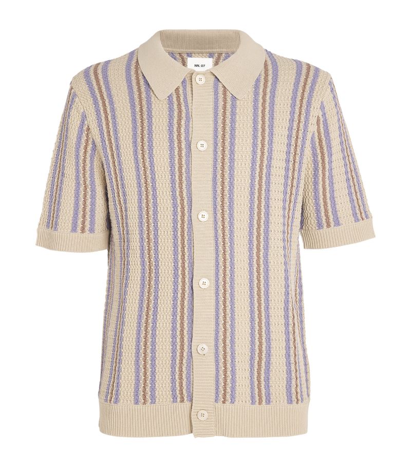 Nn07 Nn07 Knitted Striped Shirt