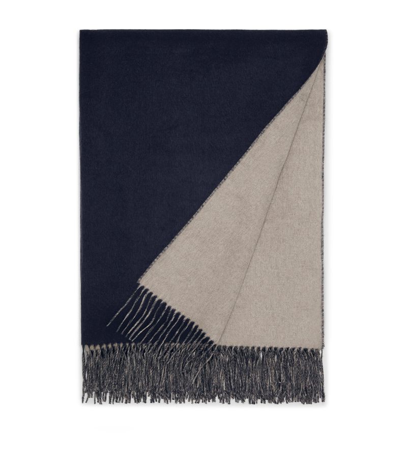 Brunello Cucinelli Brunello Cucinelli Silk Fringed Throw (150Cm X 200Cm)