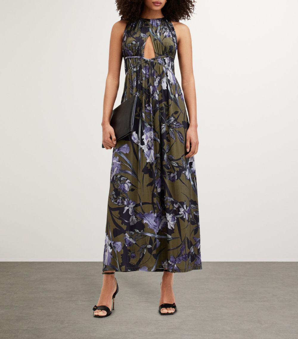 Allsaints Allsaints Floral Kaya Batu Maxi Dress