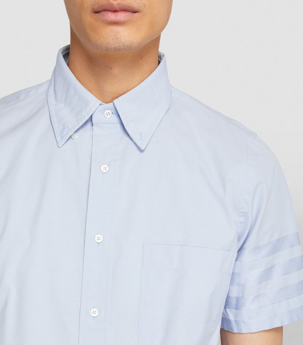 Thom Browne Thom Browne 4-Bar Short-Sleeved Shirt