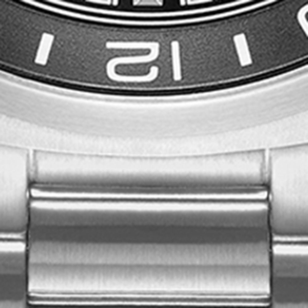 Bamford Watch Department Bamford Watch Department Stainless Steel Gmt Black Tie Watch 40Mm