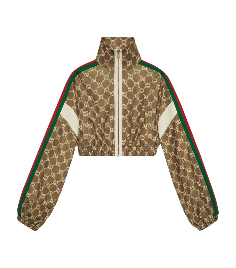 Gucci Gucci Interlocking G Zip-Up Jacket