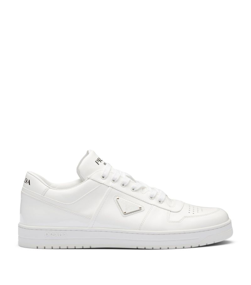 Prada Prada Leather Downtown Sneakers