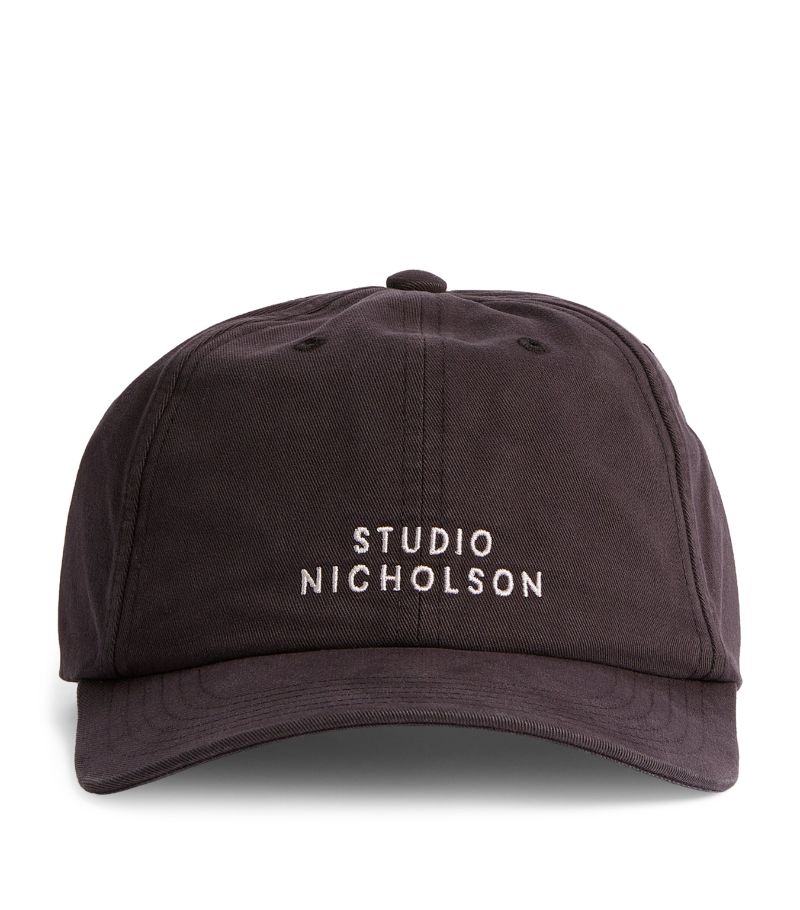 Studio Nicholson Studio Nicholson Embroidered Logo Cap