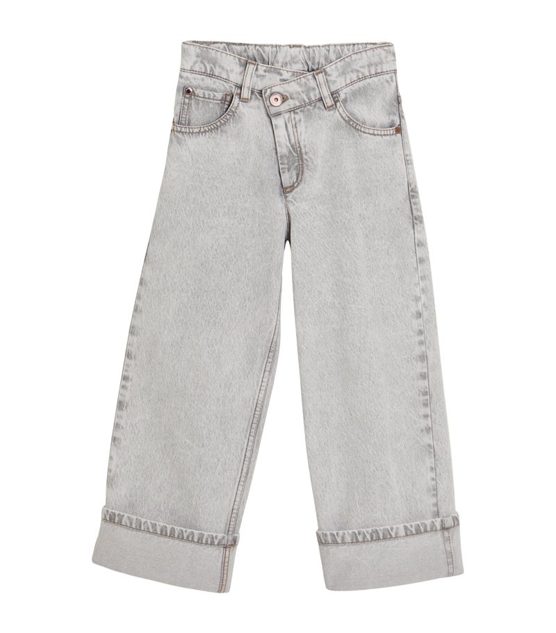 Brunello Cucinelli Kids Brunello Cucinelli Kids Oversized Jeans (4-12+ Years)