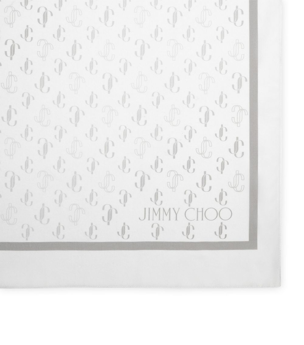 Jimmy Choo Jimmy Choo Silk Monogram Silk