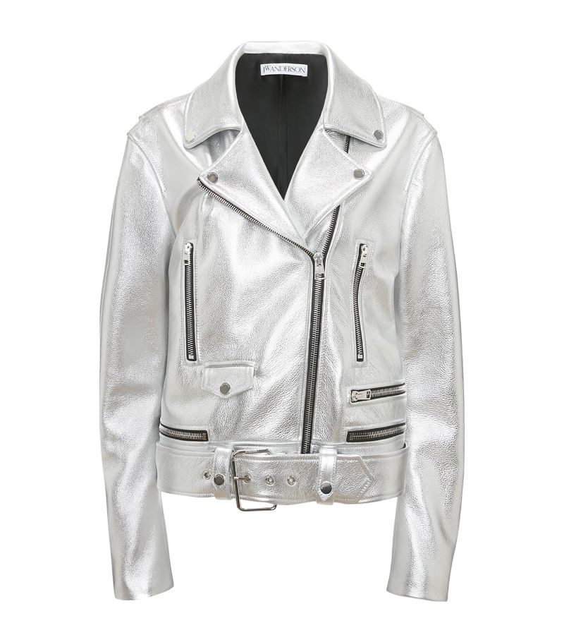 Jw Anderson Jw Anderson Belted Leather Jacket