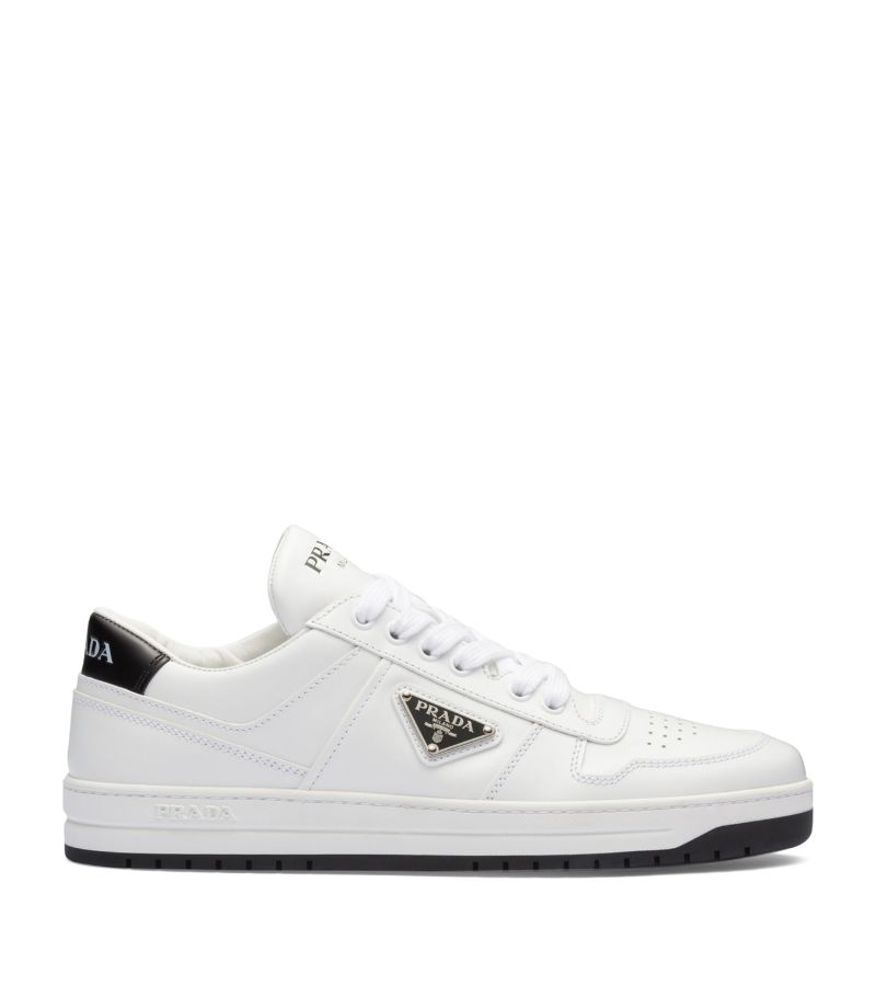 Prada Prada Leather Downtown Sneakers