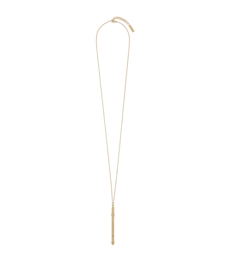 Saint Laurent Saint Laurent Cocktail Stirrer Pendant Necklace