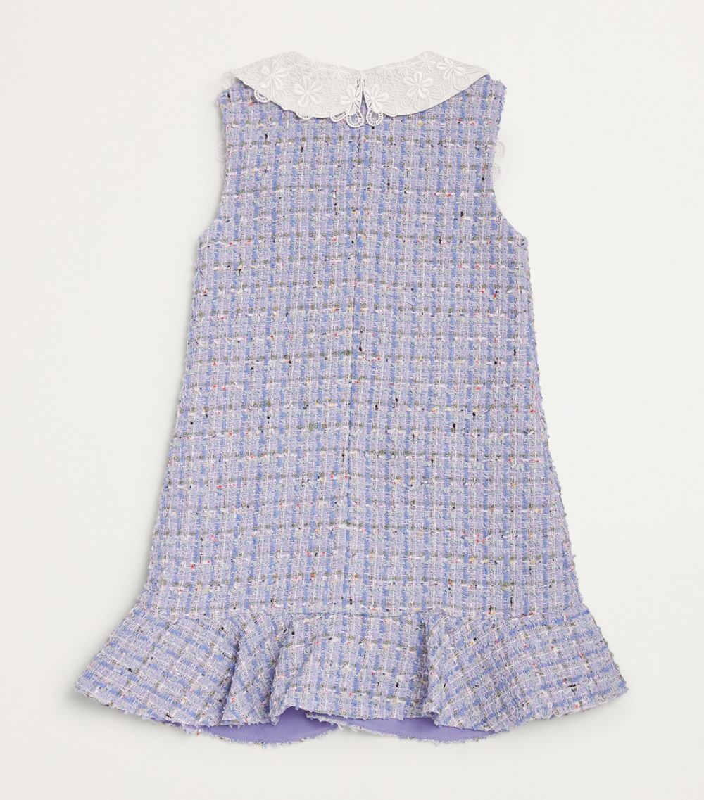 Self-Portrait Kids Self-Portrait Kids Bouclé Mini Dress (3-12 Years)