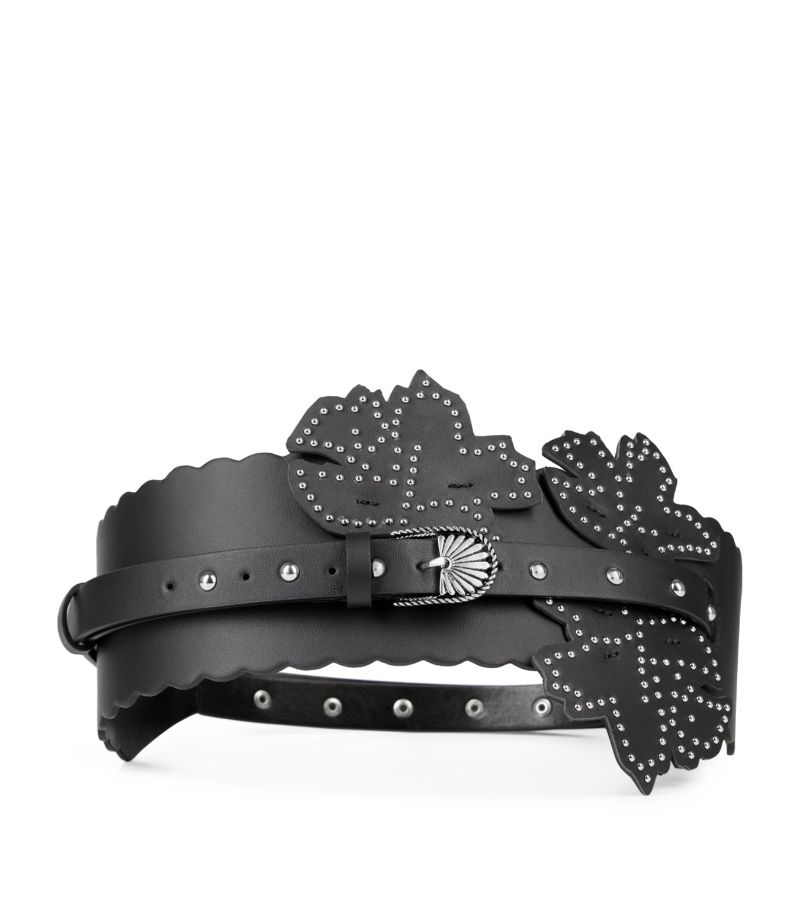 The Kooples The Kooples Extra-Wide Leather Belt