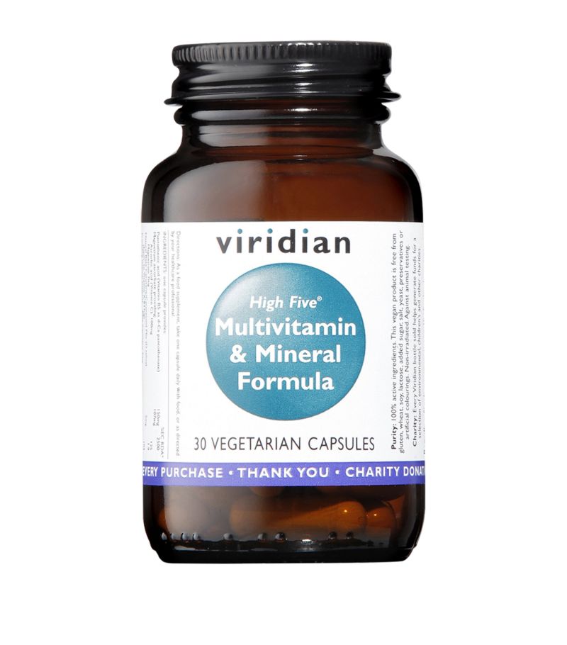 Viridian Viridian High Five Multivitamin And Mineral Formula (30 Capsules)