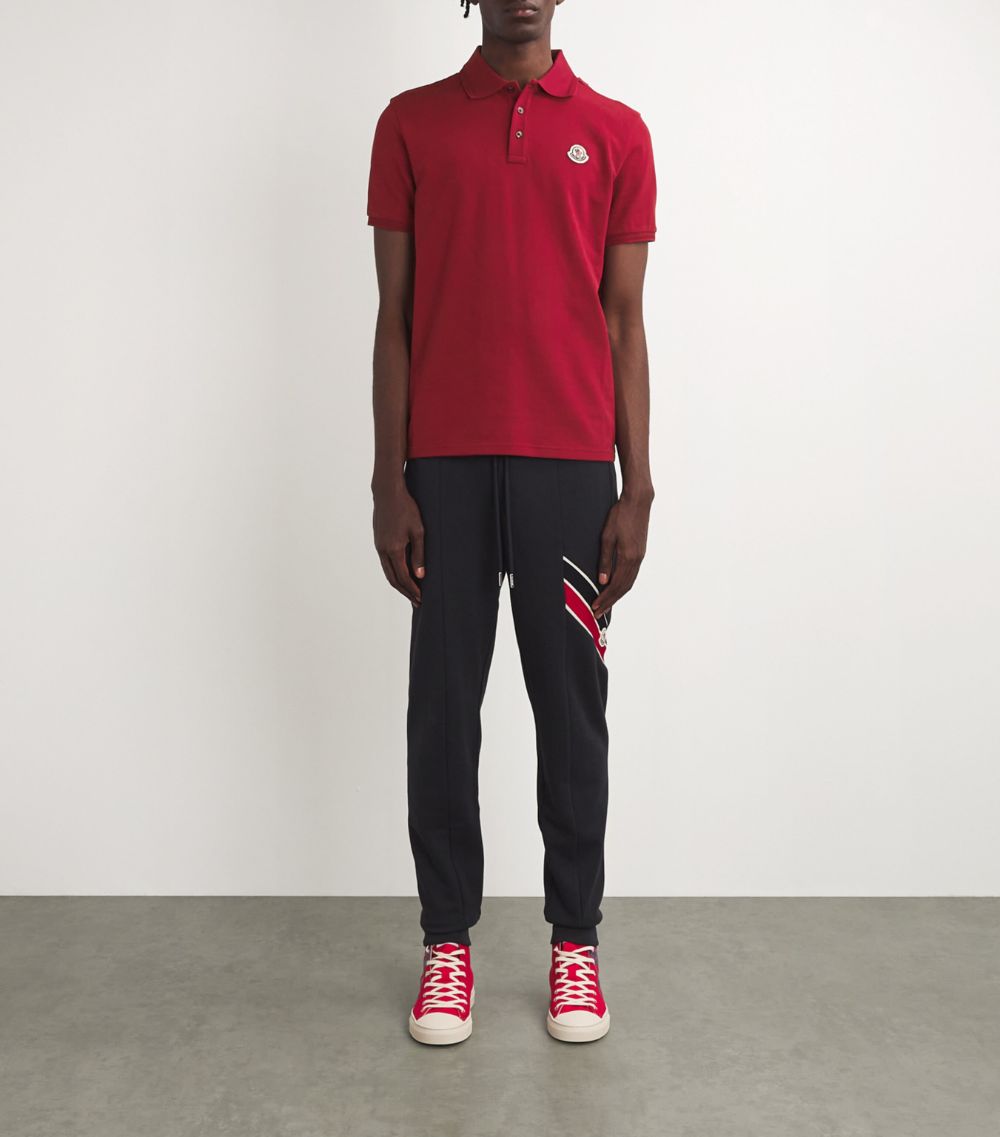 Moncler Moncler Piqué Cotton Logo Polo Shirt