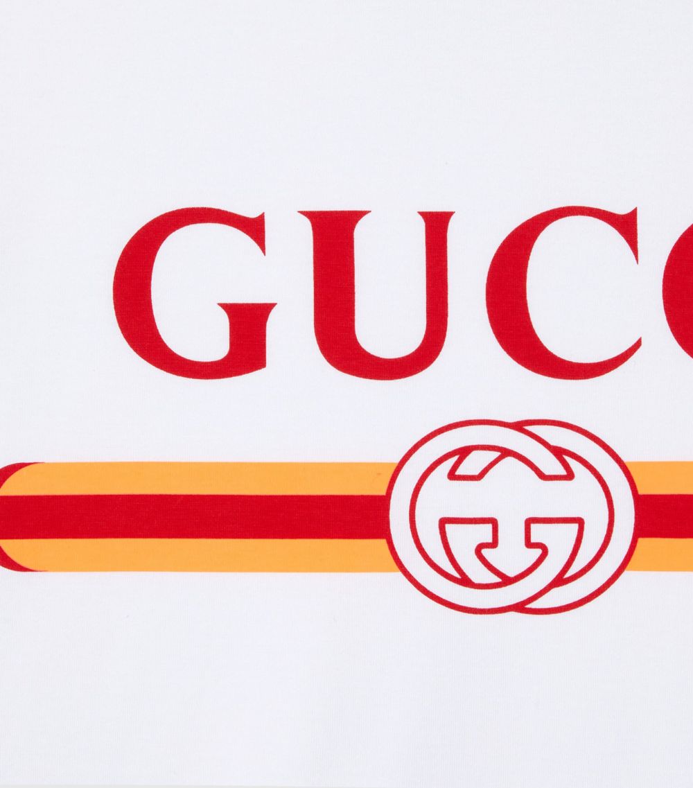 Gucci Gucci Cotton Gg Logo T-Shirt