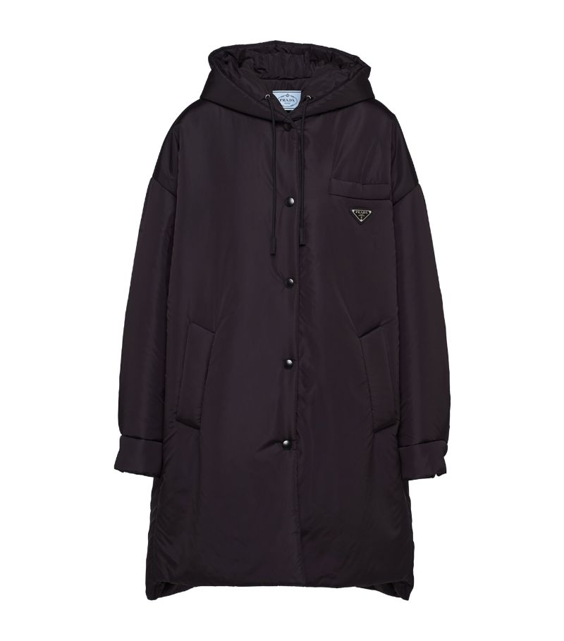 Prada Prada Re-Nylon Oversized Raincoat