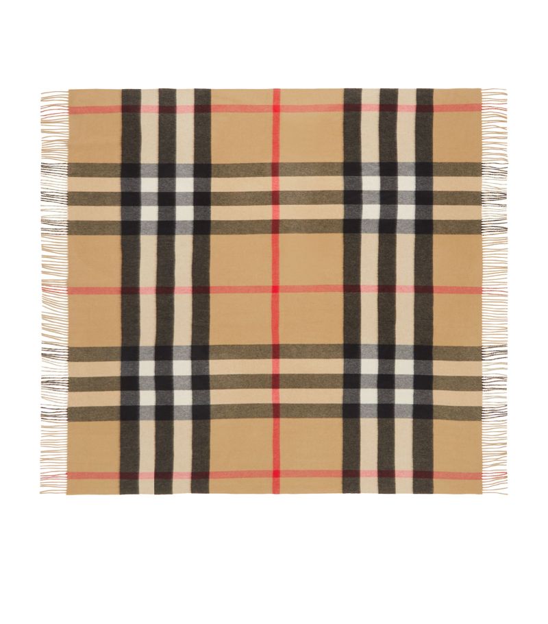 Burberry Burberry Cashmere Check Blanket (140Cm X 140Cm)