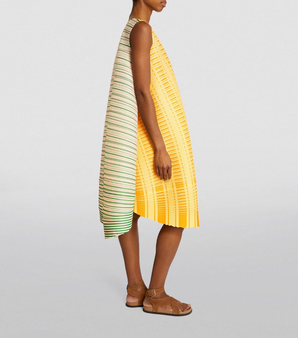 Pleats Please Issey Miyake Pleats Please Issey Miyake Vege Mix 2 Midi Dress