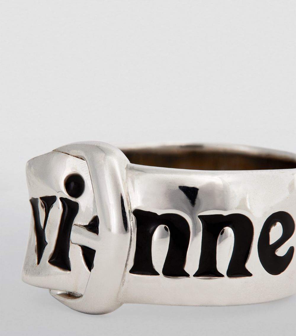 Vivienne Westwood Vivienne Westwood Silver Belt Ring