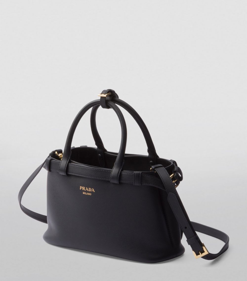 Prada Prada Small Leather Top-Handle Bag