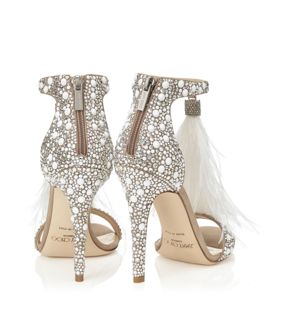 Jimmy Choo Jimmy Choo Viola 110 Crystal Sandals