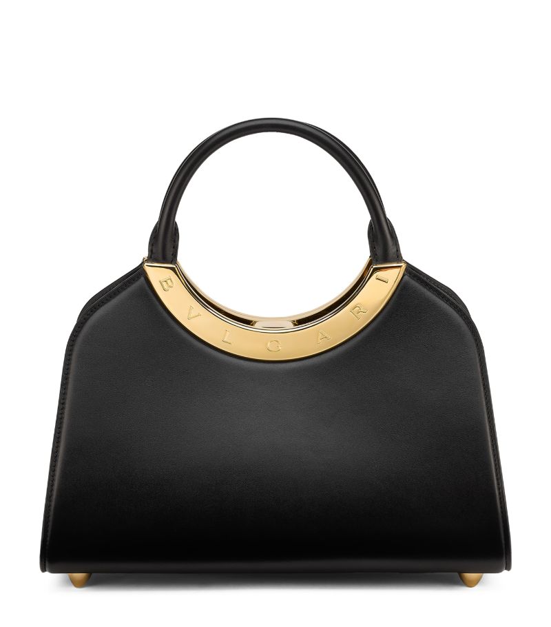 Bvlgari Bvlgari Medium Leather Roma Top-Handle Bag