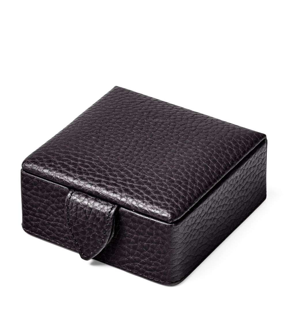  Aspinal Of London Small Leather Stud Box