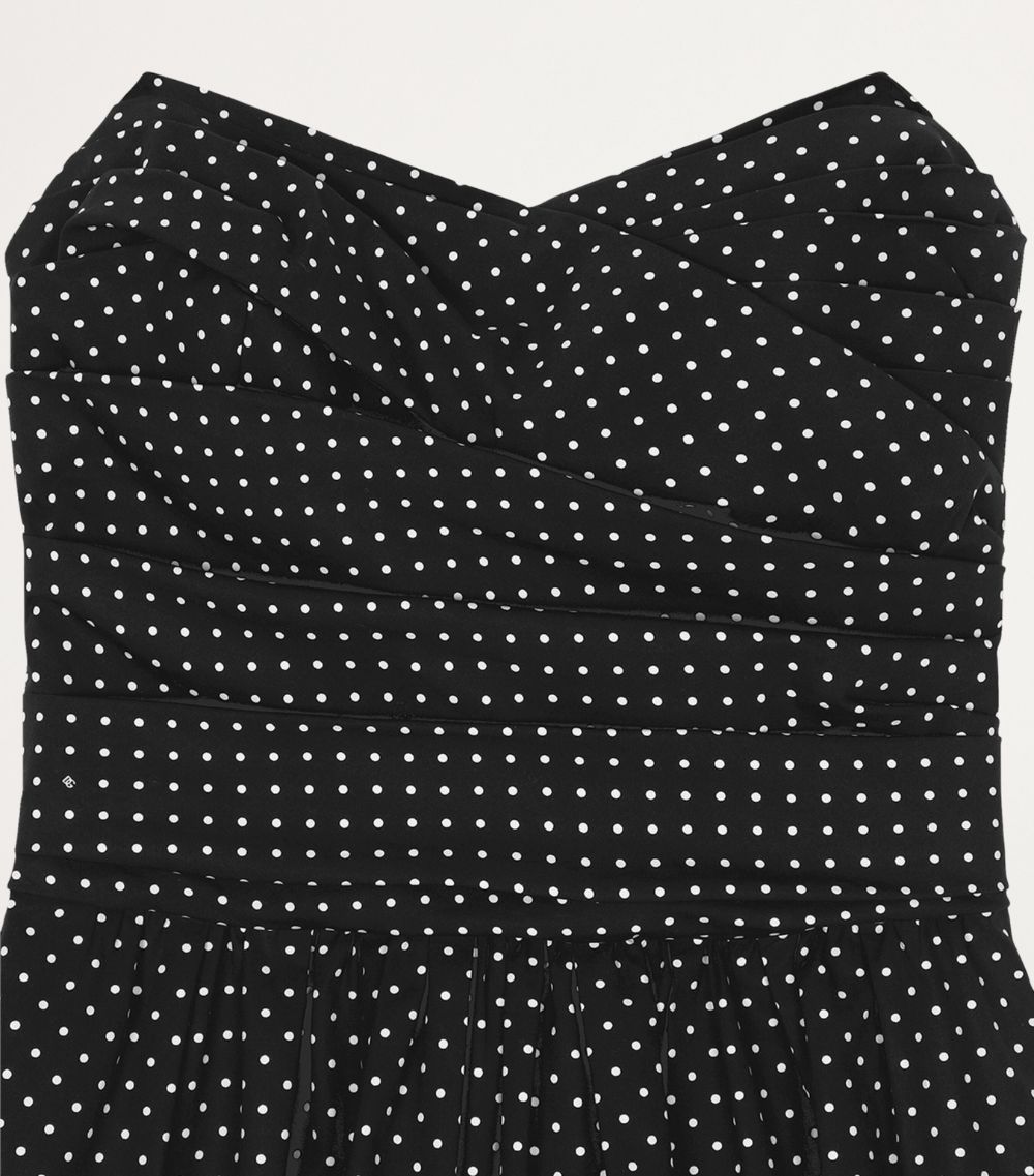 Dolce & Gabbana Dolce & Gabbana Strapless Polka-Dot Mini Dress