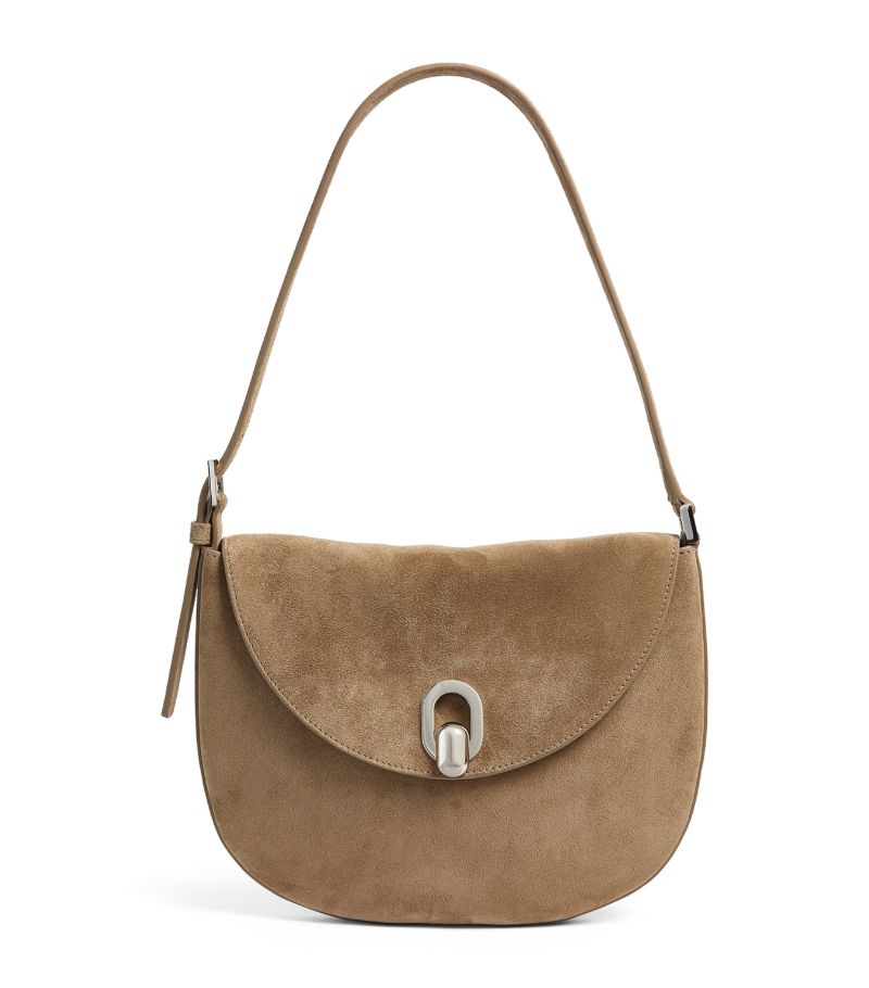 Savette Savette Suede Small Tondo Shoulder Bag