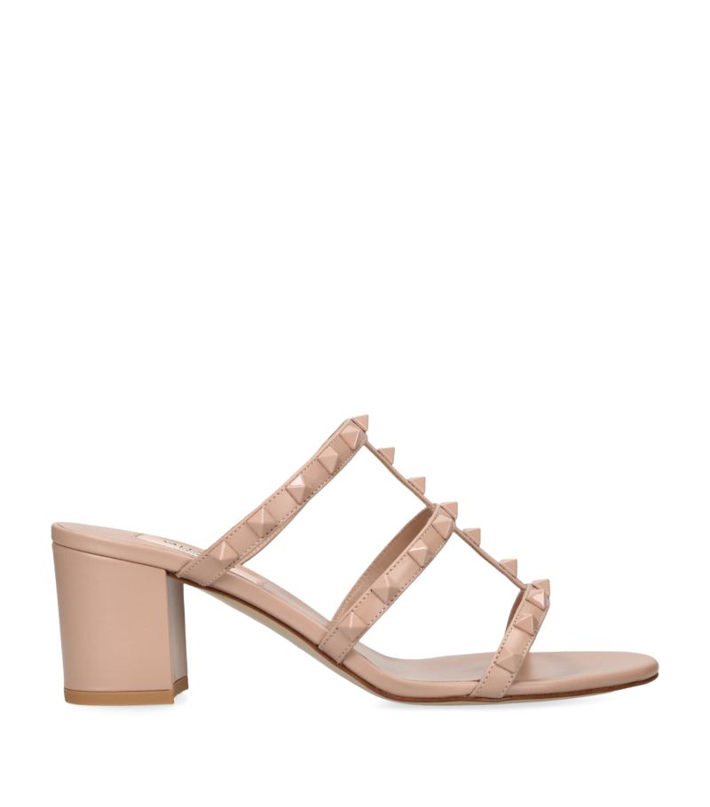 VALENTINO GARAVANI Valentino Garavani Leather Rockstud Mules 60