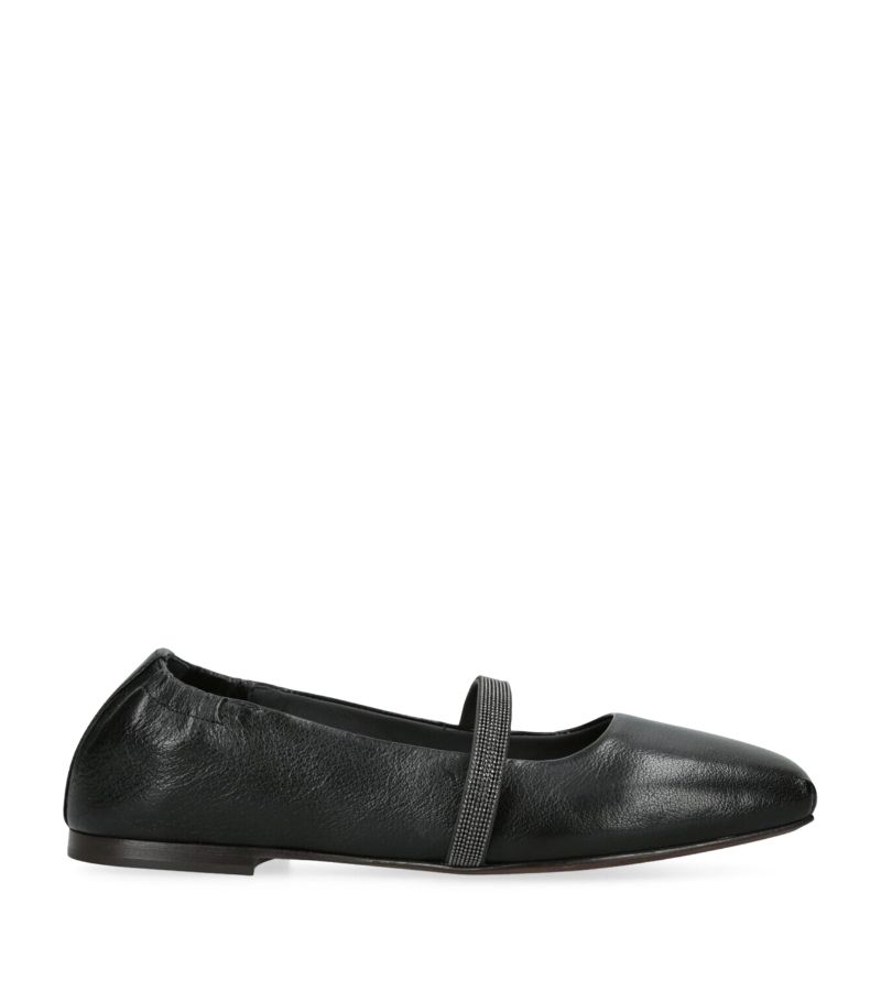 Brunello Cucinelli Brunello Cucinelli Leather Ballet Flats