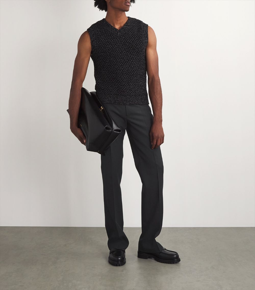 Dries Van Noten Dries Van Noten Wool Pelto Tailored Trousers