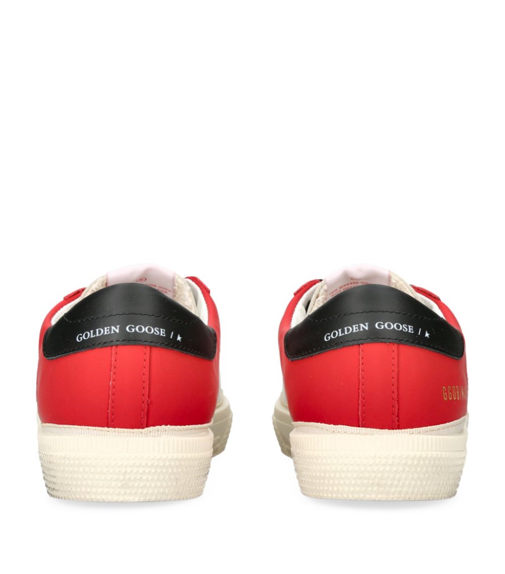 Golden Goose Golden Goose Leather May School Sneakers