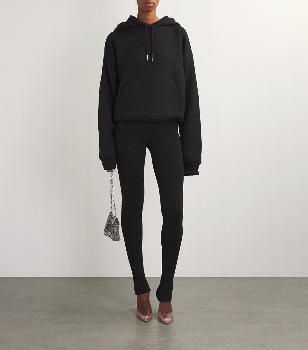 Mugler Mugler Organic Cotton Oversized Hoodie