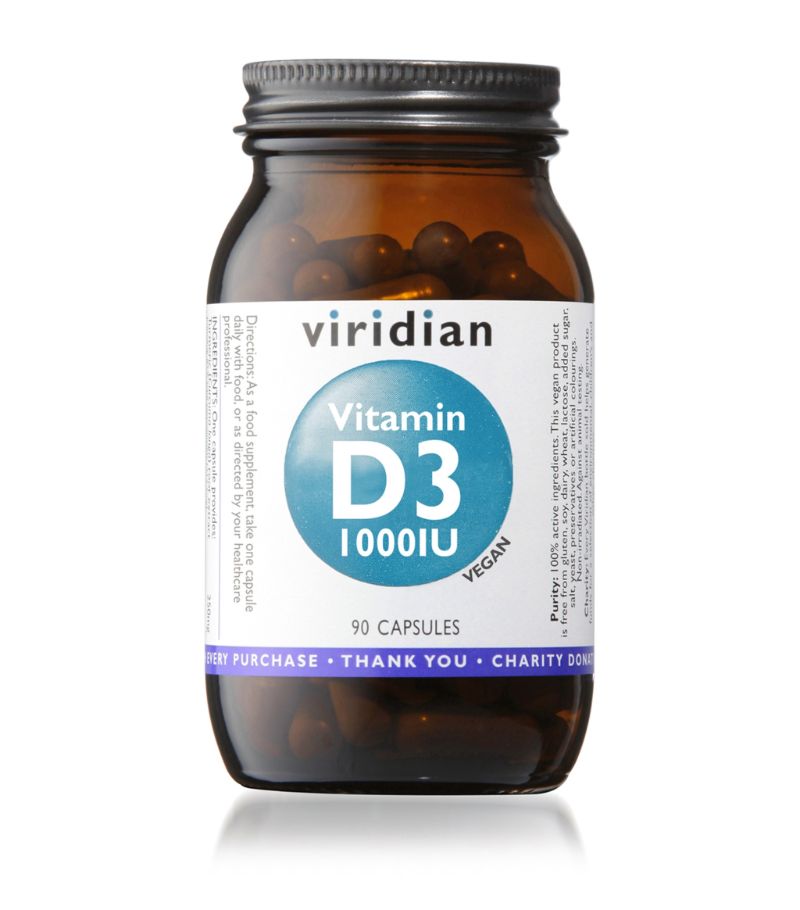 Viridian Viridian Vitamin D3 1000Iu Supplement (90 Capsules)