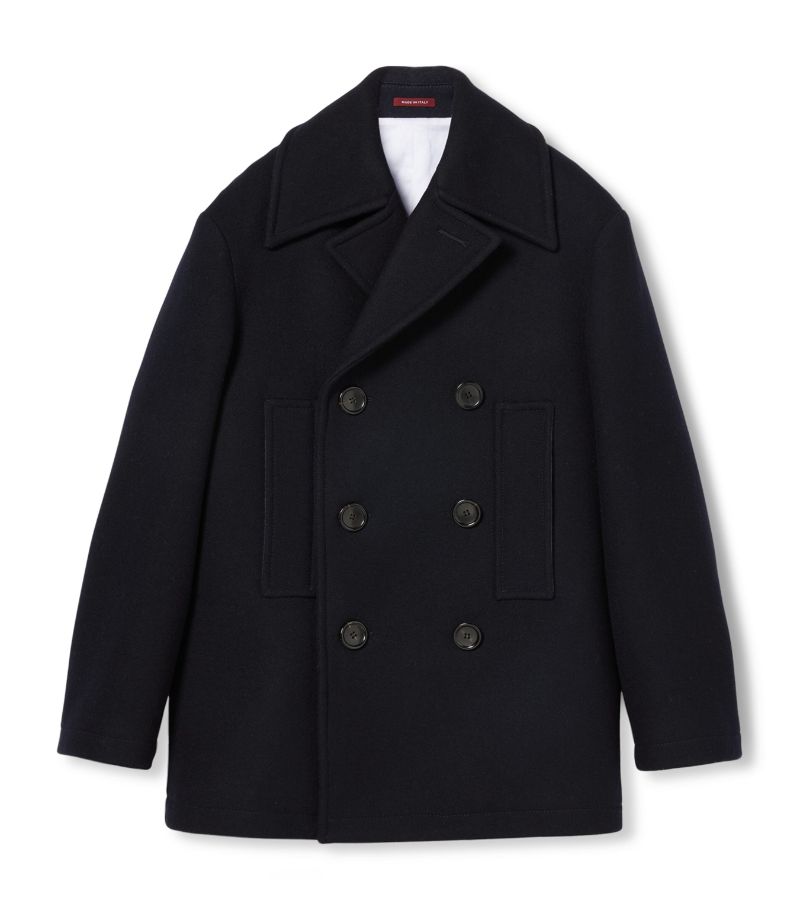 Gucci Gucci Wool Double-Breasted Overcoat