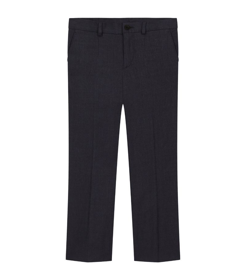 Dolce & Gabbana Dolce & Gabbana Kids Linen-Blend Straight Trousers (2-6 Years)