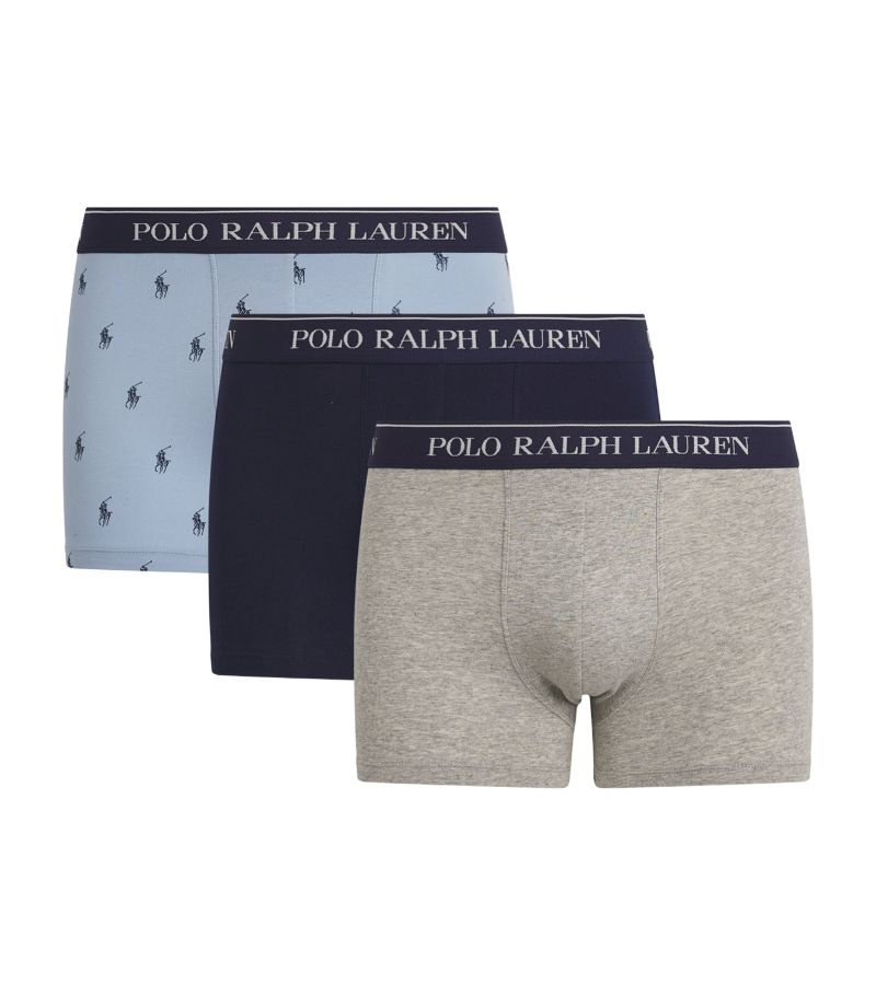 Polo Ralph Lauren Polo Ralph Lauren Stretch-Cotton Trunks (Pack Of 3)