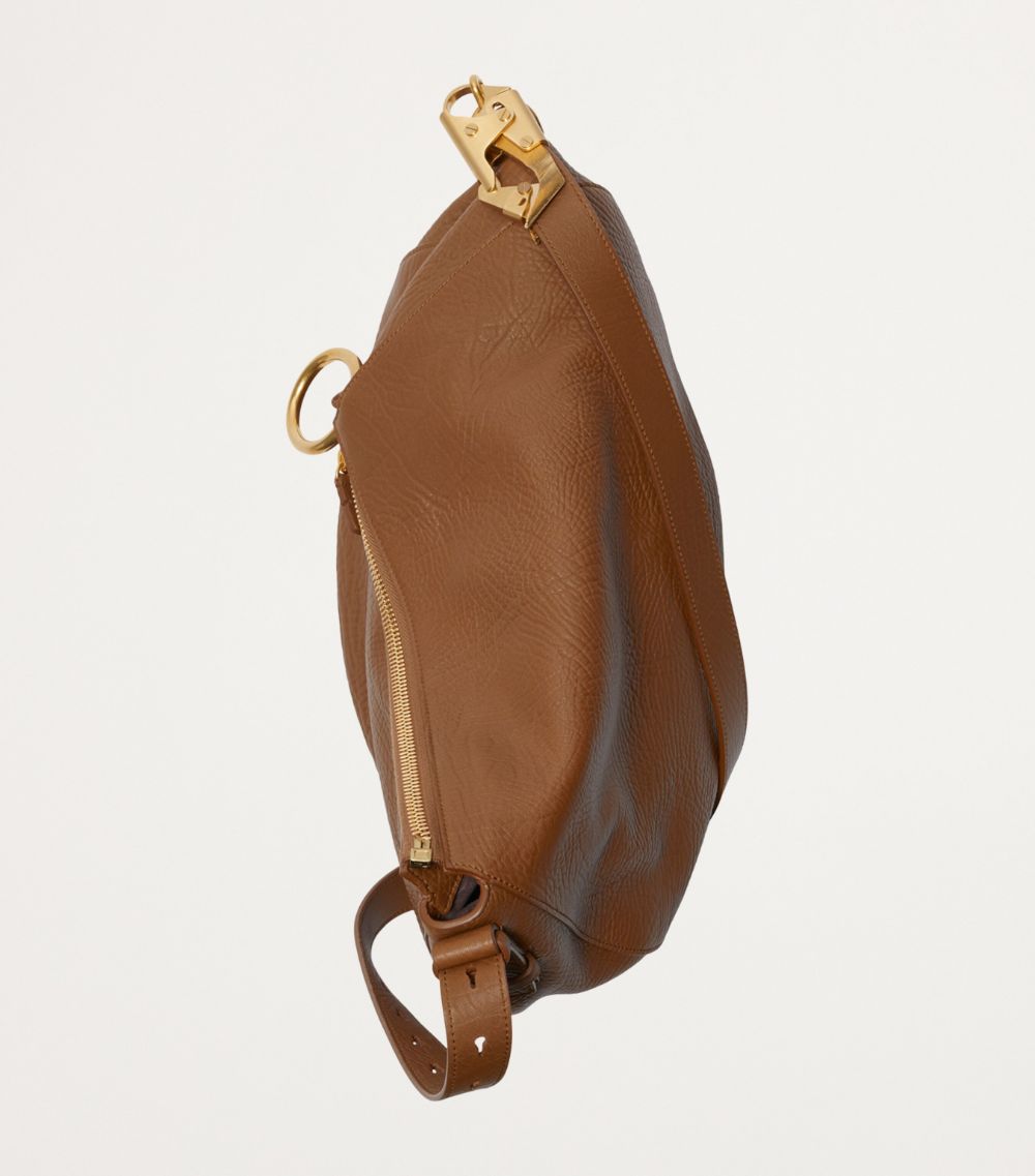 Burberry Burberry Medium Leather Knight Shoulder Bag