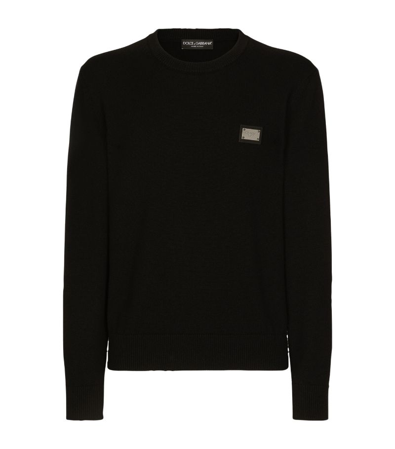 Dolce & Gabbana Dolce & Gabbana Wool-Cashmere Essentials Sweater