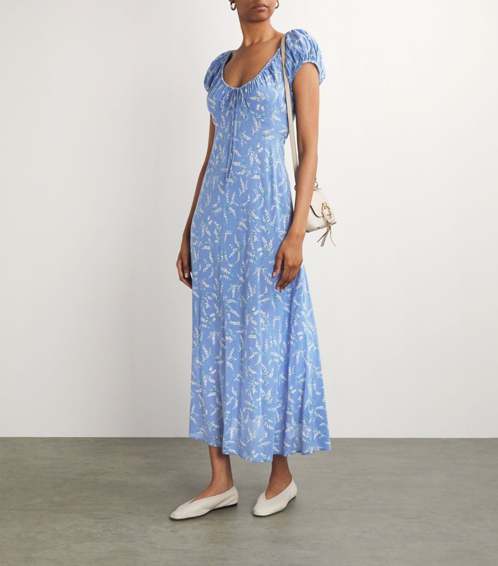 Dôen Dôen Floral Sofia Midi Dress