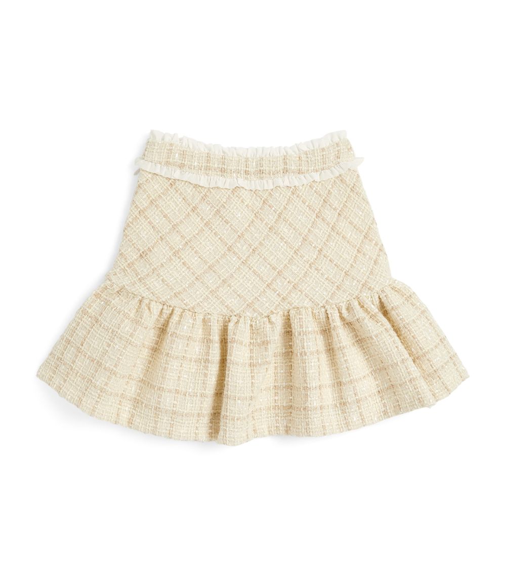 Patachou Patachou Tweed Frill-Trim Skirt (3-12 Years)