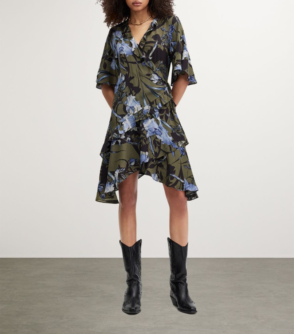 Allsaints Allsaints Floral Meagan Wrap Dress