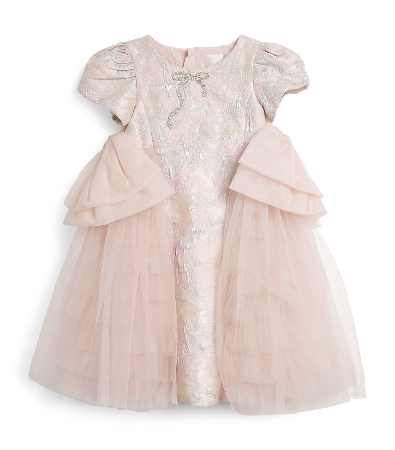 Maison Ava Maison Ava Tulle Bow-Detail Estelle Dress (2-10 Years)