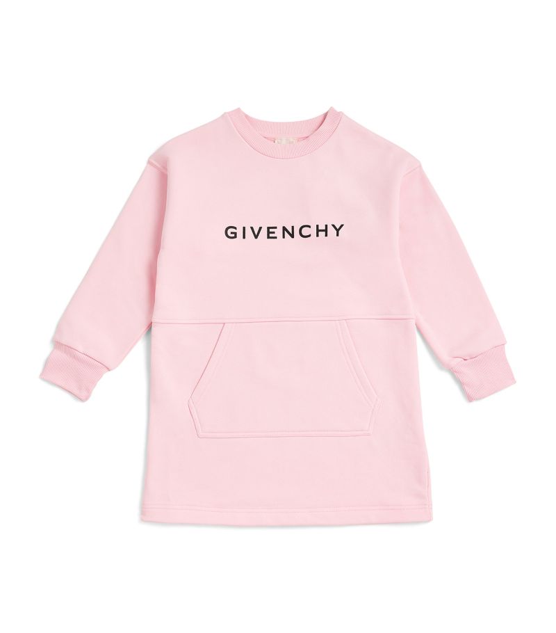 Givenchy Givenchy Kids Cotton-Blend Logo Dress (4-12+ Years)