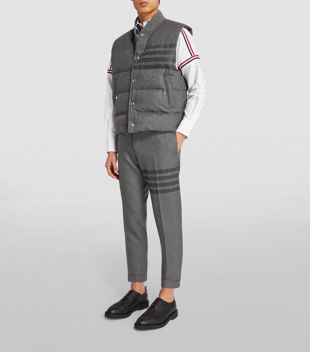 Thom Browne Thom Browne Wool-Blend Tailored Trousers