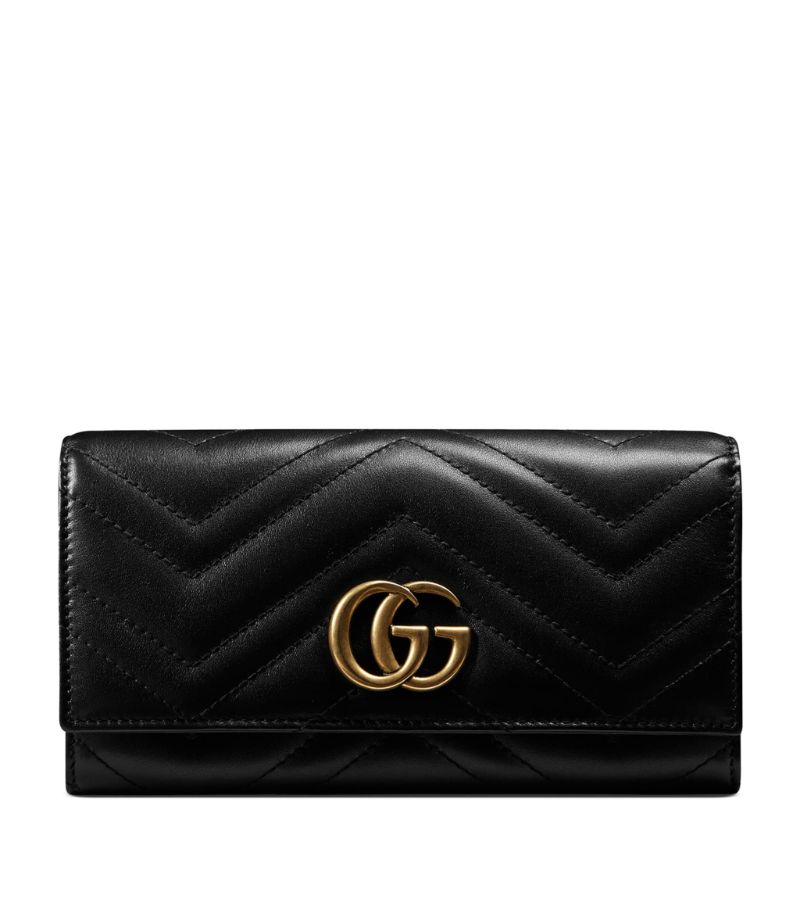 Gucci Gucci Leather Marmont Continental Wallet