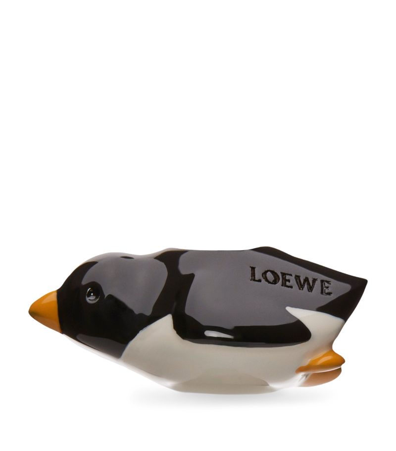 Loewe LOEWE Swimming Penguin Dice Charm