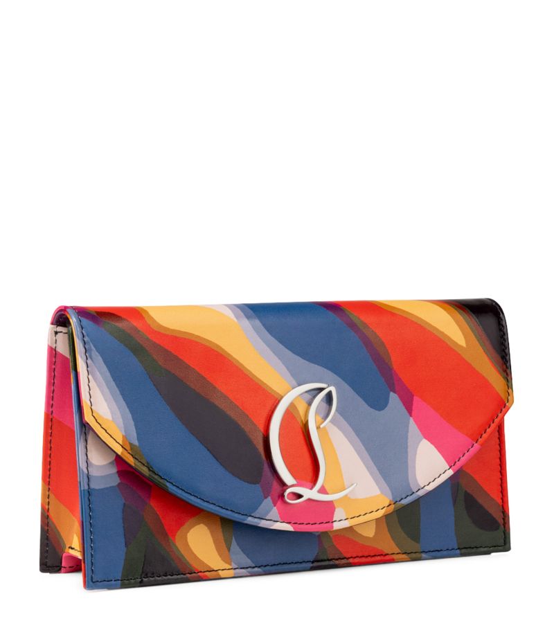 Christian Louboutin Christian Louboutin Loubi54 Illusion Leather Clutch Bag