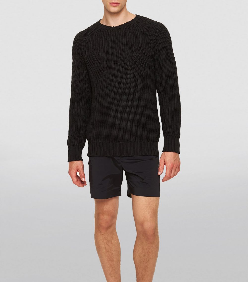 Orlebar Brown Orlebar Brown Cable-Knit Lippen Sweater