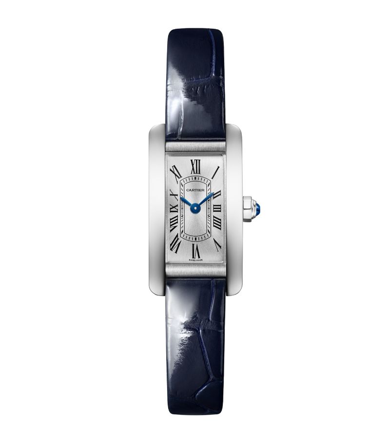 Cartier Cartier Mini Stainless Steel Tank Américaine Watch 15.2Mm